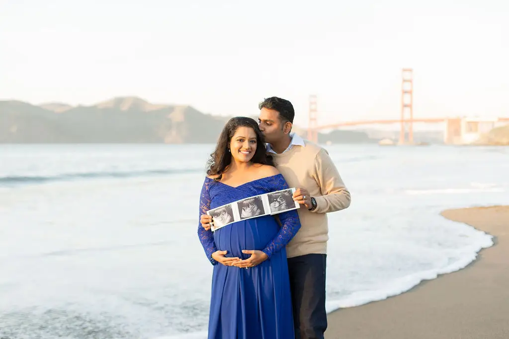 San Francisco Baker Beach Maternity Photoshoot | Bay Area Photographer | Shannon Alyse Photography