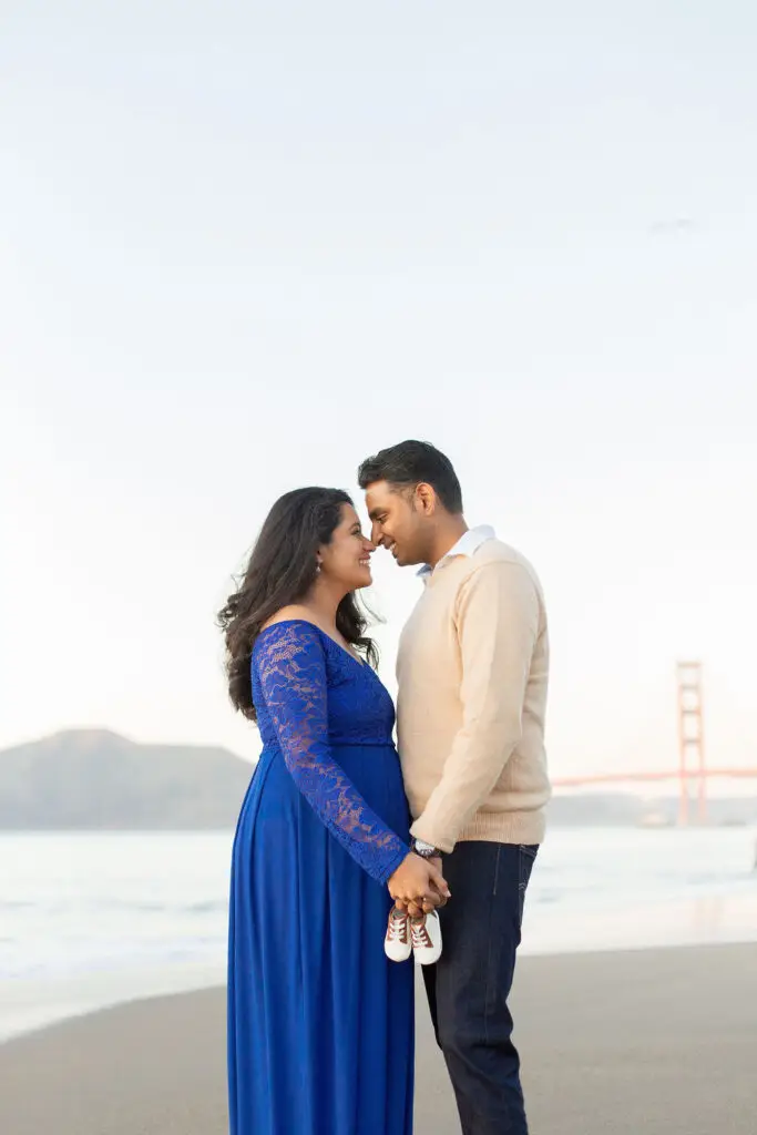 San Francisco Baker Beach Maternity Photoshoot | Bay Area Photographer | Shannon Alyse Photography