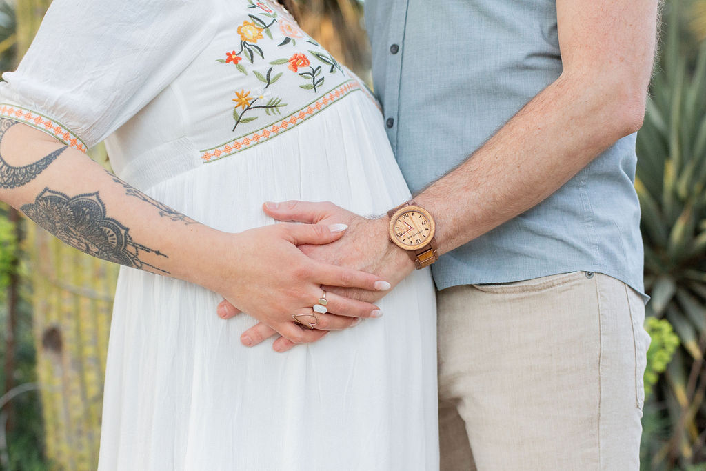 Stanford Cactus Garden Maternity Photoshoot | Bay Area Photographer | Shannon Alyse Photography
