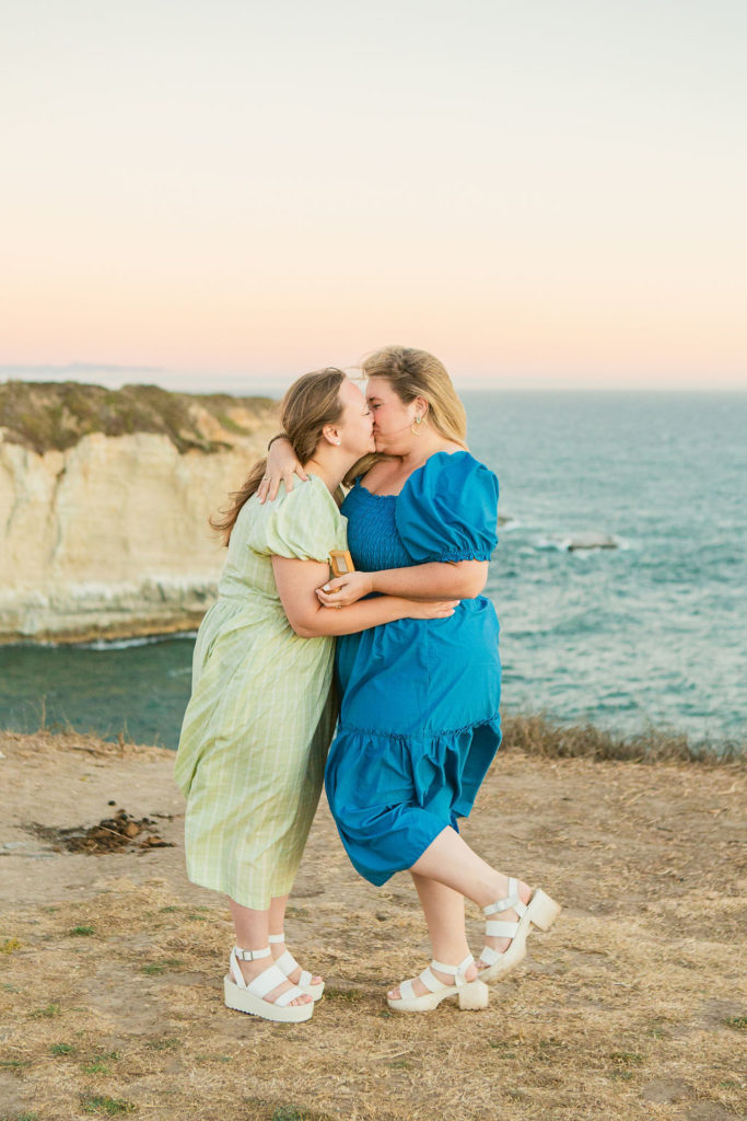 Wedding proposal in Davenport, California. Photos by Shannon Alyse Photography. 